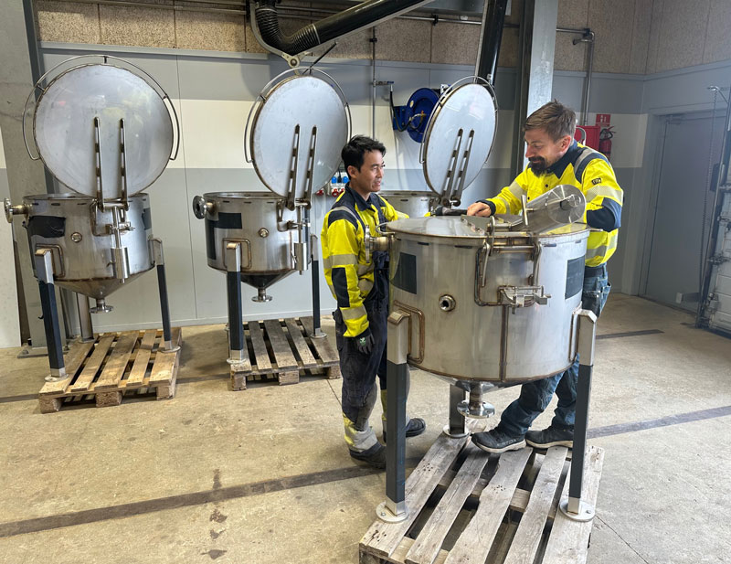 Copenhagen Engineering Quick flushing tank produktion